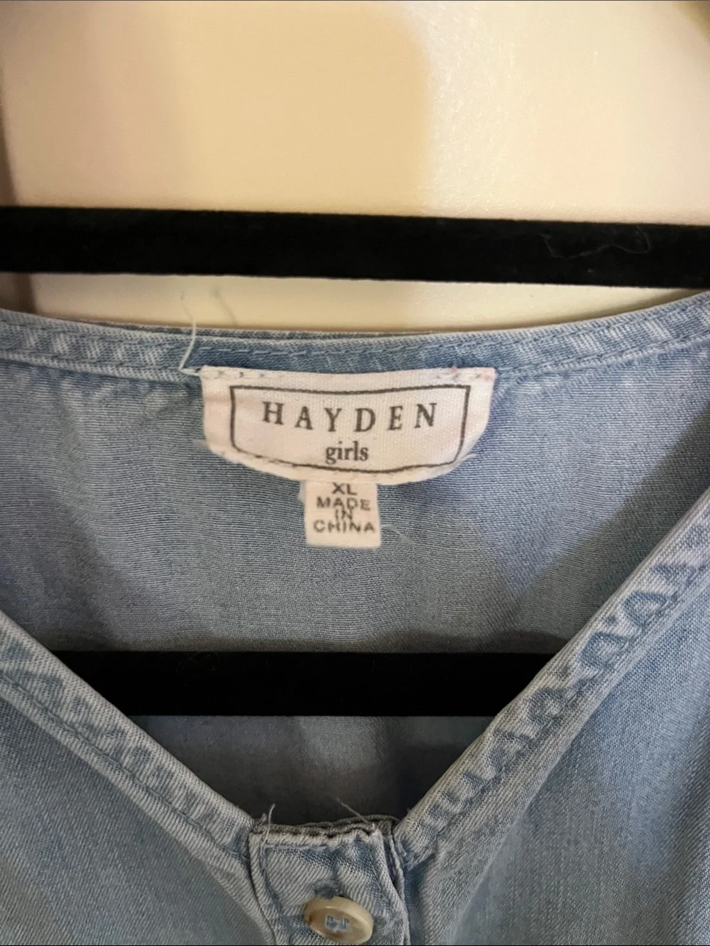 Hayden Light Blue Sleeveless girls long pants jumper